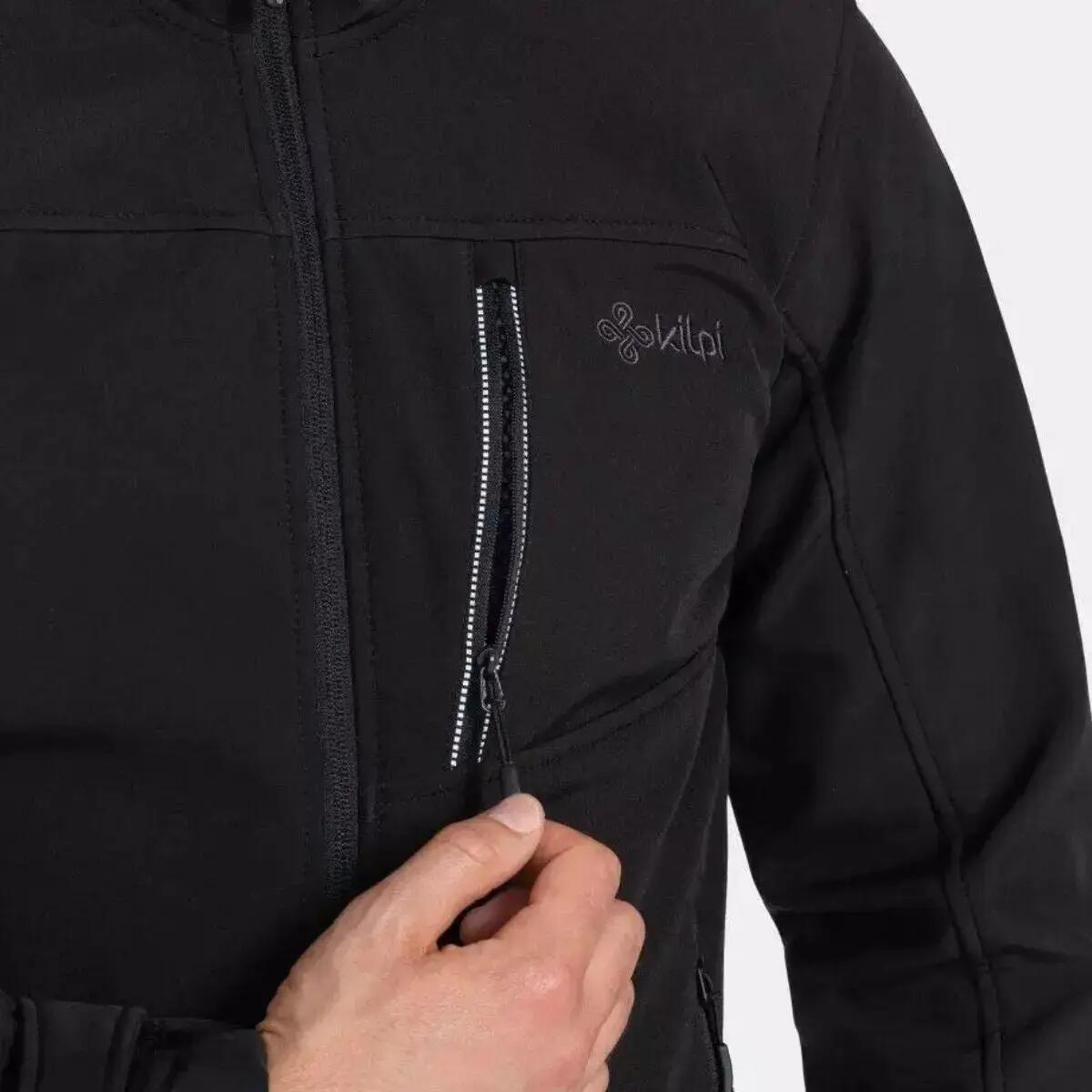 Geaca softshell KILPI Ravio, Negru, Barbati 5/7