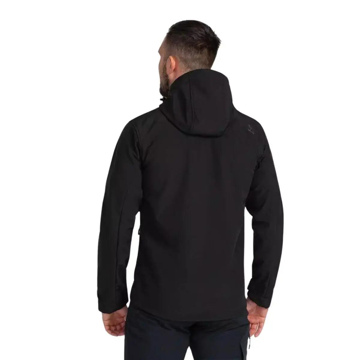 Geaca softshell KILPI Ravio, Negru, Barbati 2/7