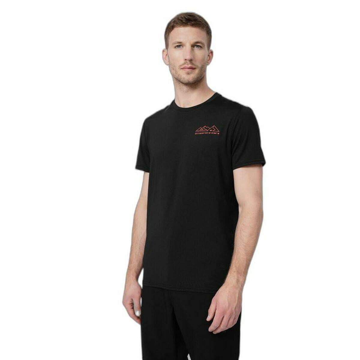 T-shirt à manches courtes homme 4F Fnk M209 Noir 2/5