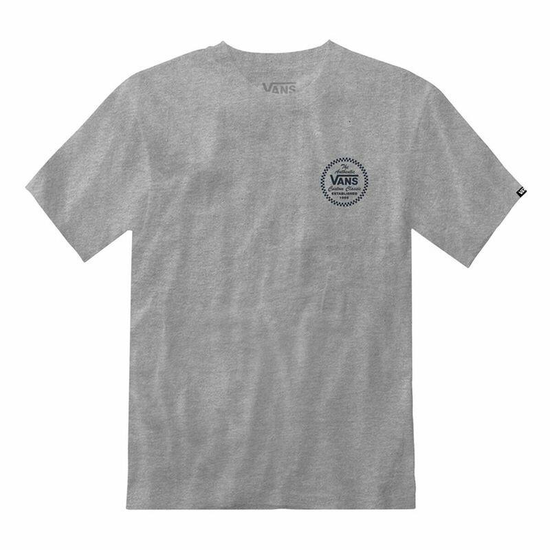 Camiseta de Manga Corta Hombre Vans Custom Class Gris