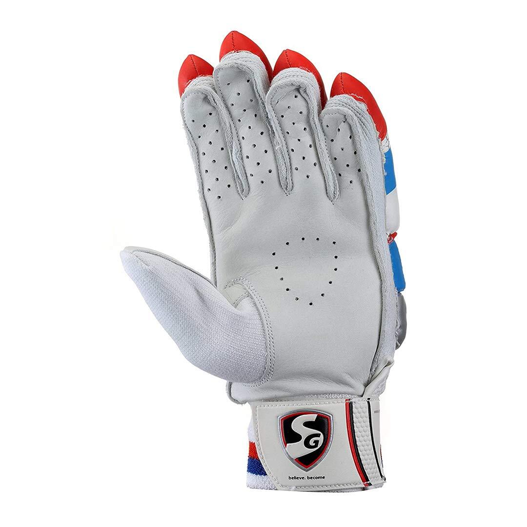 SG Super Club Cricket Batting Gloves | Multicolor | Größe: Herren 3/5