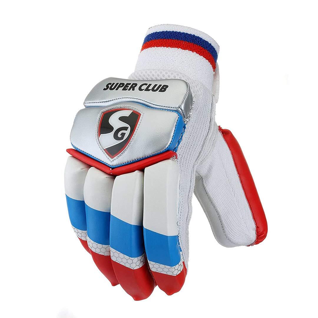 SG Super Club Cricket Batting Gloves | Multicolor | Größe: Herren 2/5