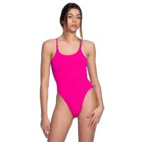 Turbo - Maillot De Bain Turbo Brasil Pour Femme - Rose - Taille L / Uk30 - Maillot De Bain 1 Pièce - Rose - 42 M/l - Decathlon