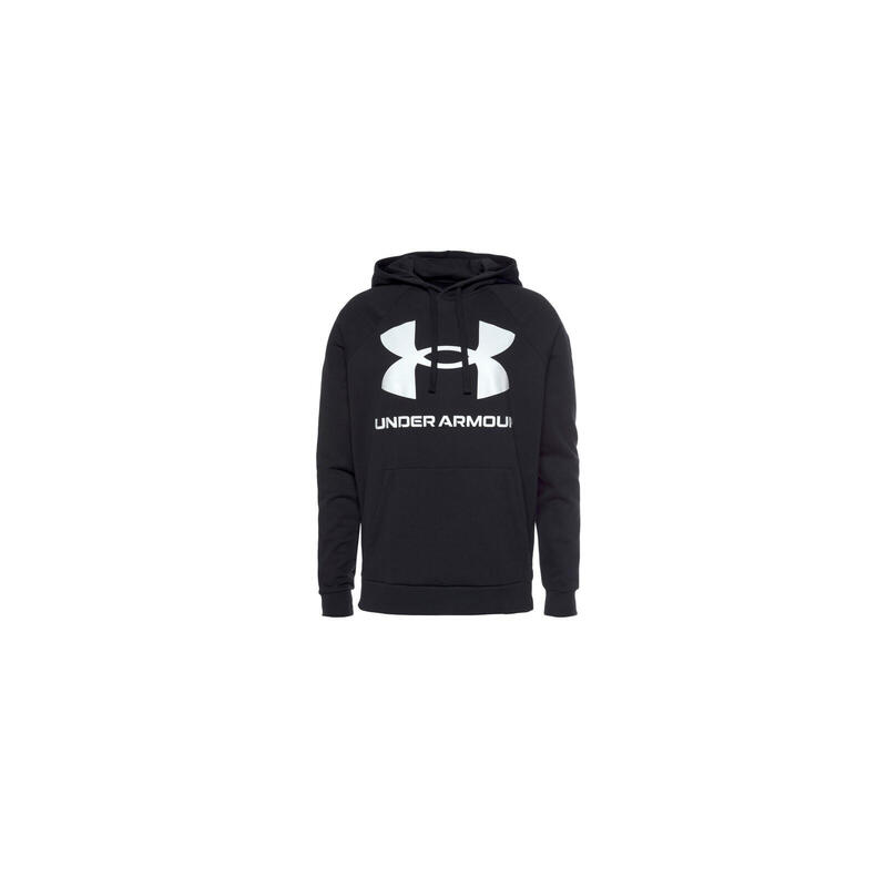 Pulóver Under Armour Rival Fleece Big Logo, Fekete, Férfiak