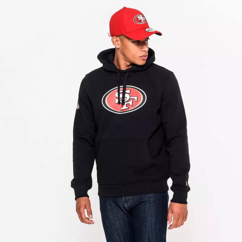 Sweat   capuche New Era  avec logo de l'équipe San Francisco 49ers