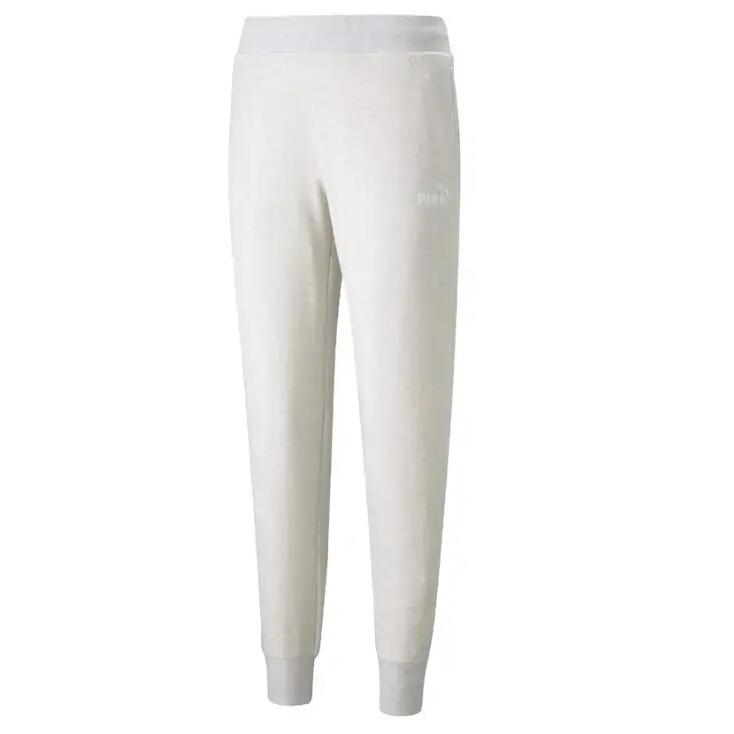 Puma Essential Logo Pants, Womens, Gym, Trousers, beige