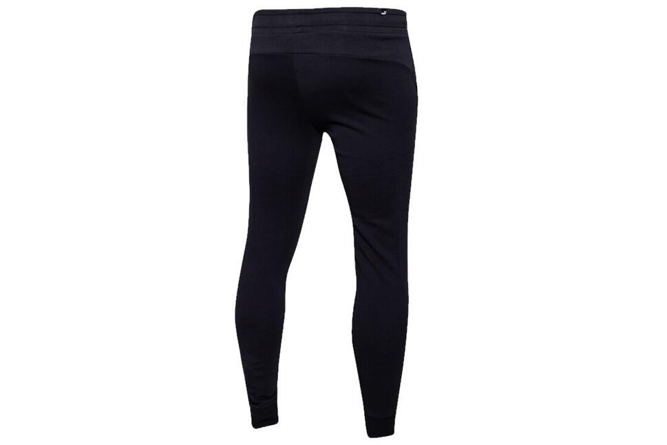 Puma Essentials Slim Pant, męskie spodnie dresowe, Czarne