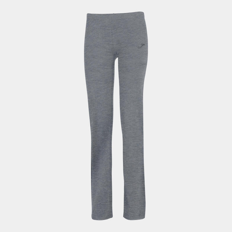 Pantalón Largo Fitness Mujer Joma Latino III Gris Melange