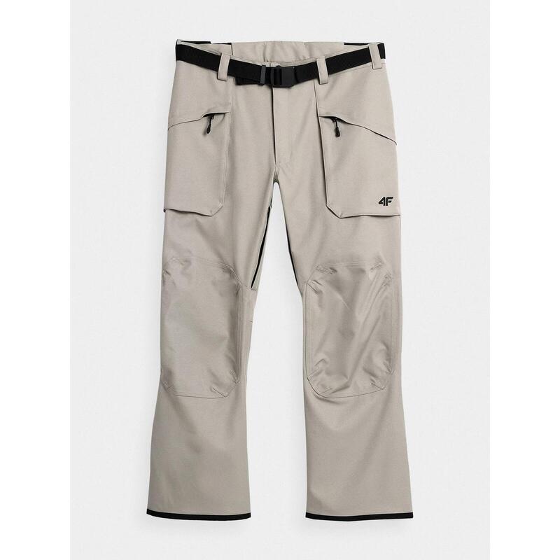 PANTALONI DE SCHI MEMBRANA 8 000 PENTRU BĂRBAȚI, Gri, XL