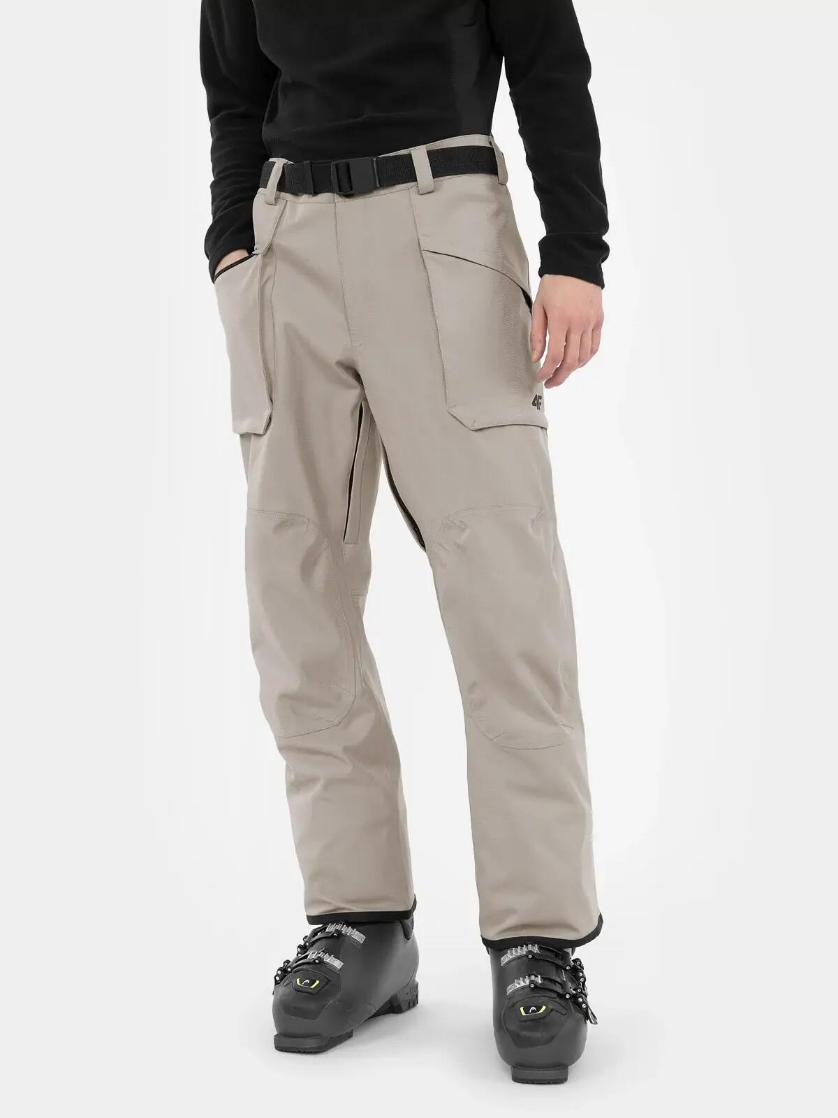 Pantaloni schi membrană NeoDry 8000 pentru bărbați, gri, M 3/5