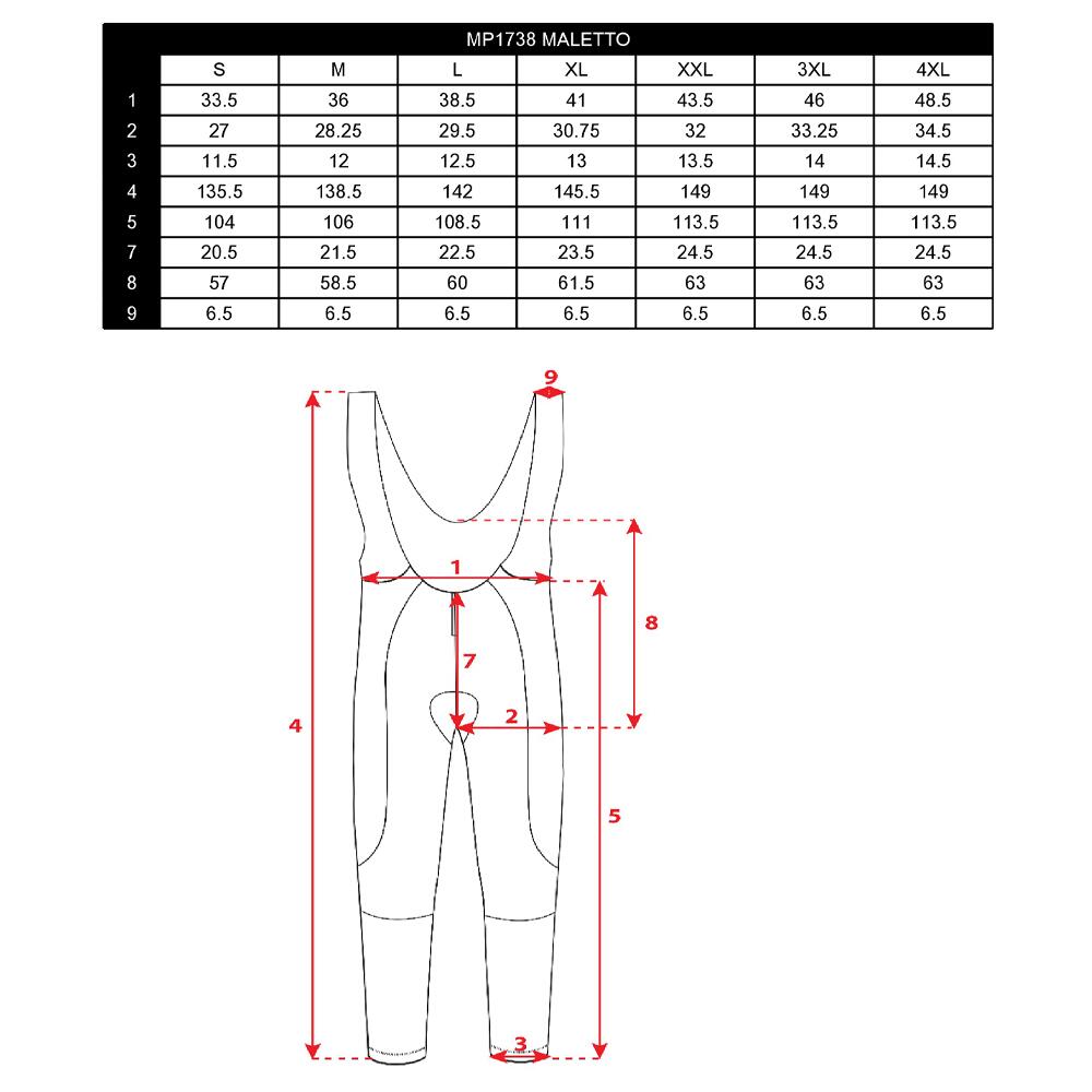 Leggings mit Trägern Silvini Maletto 6/6