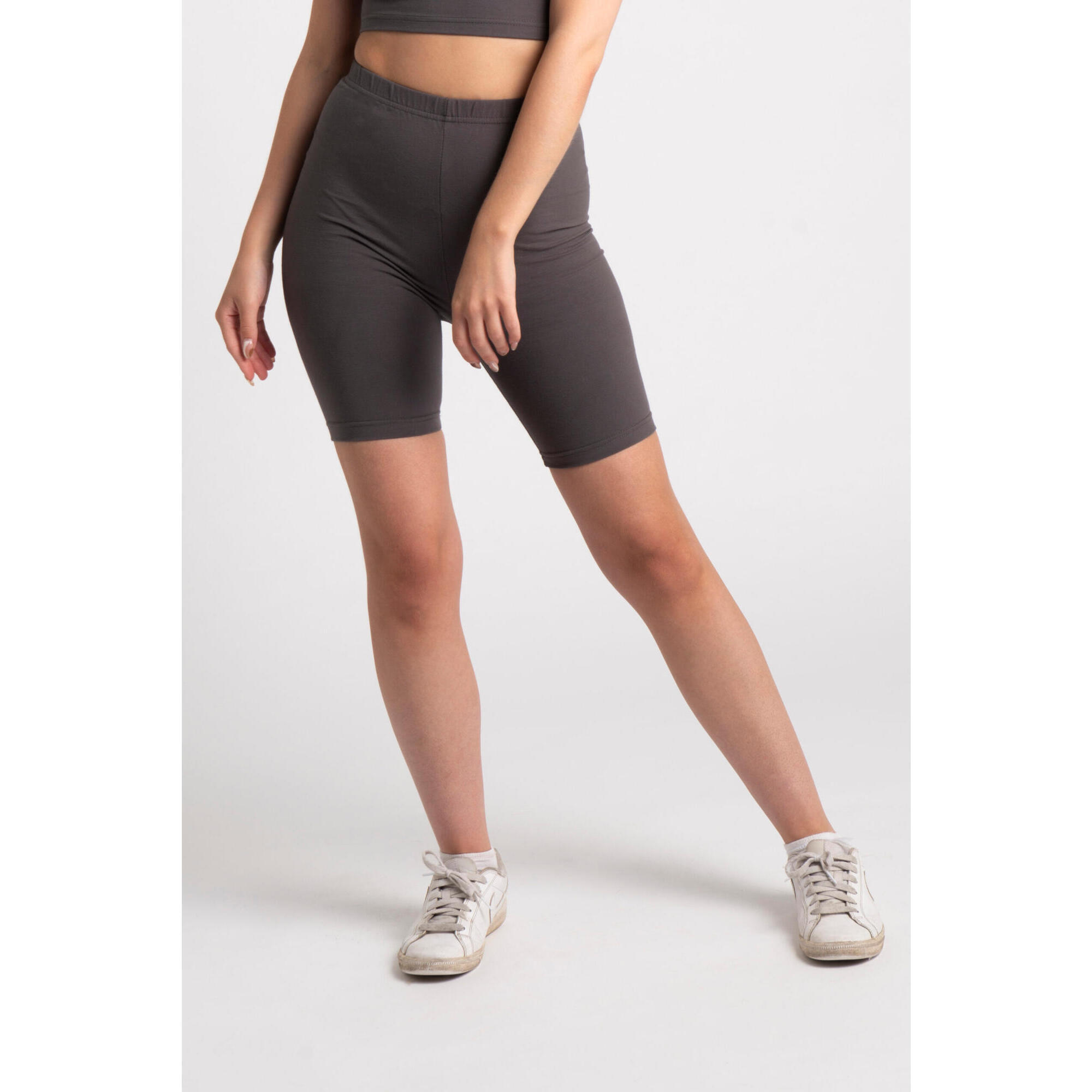 Short Fitness Cycliste Body Femme Noir AESTHETIC WOLF Decathlon