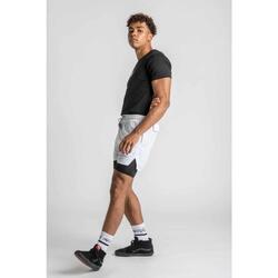 Utility Short voor Fitness - Heren - Wit