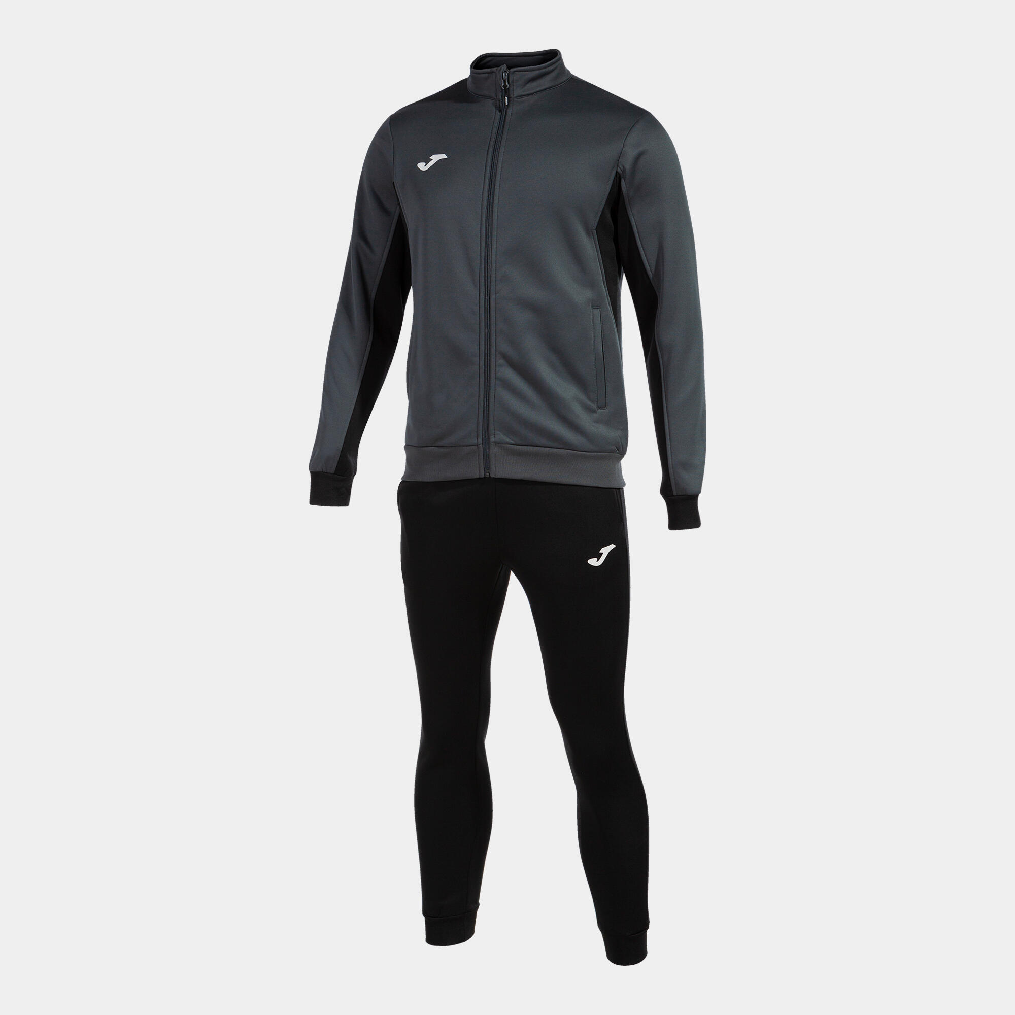 Joma Fato De Treino Futebol Derby Antracite Menino Preto Cinzento Criança da Decathlon