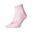 Unisex Kurzsocken für Erwachsene, 3erPack Damen und Herren Pink