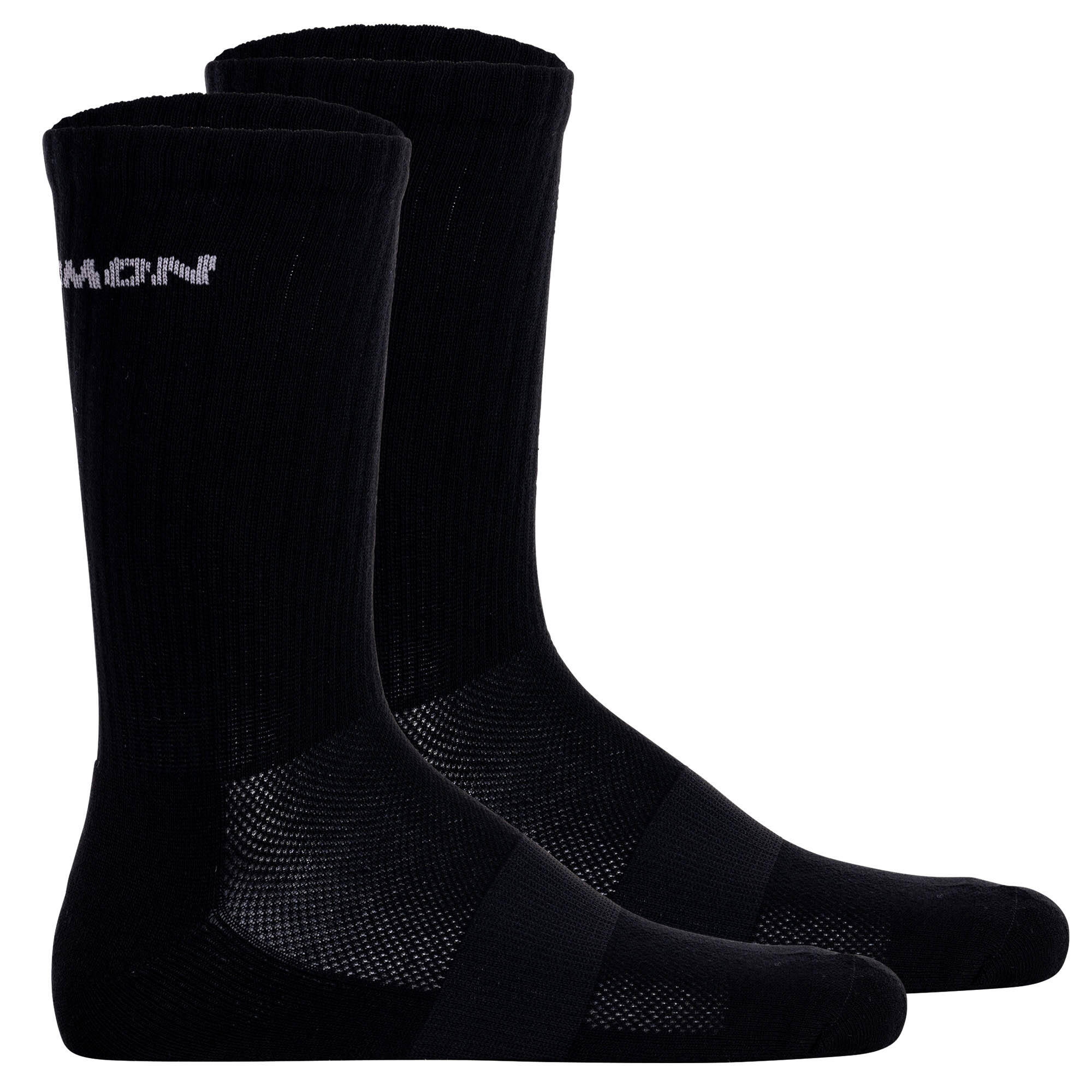 Salomon - Chaussettes Unisexe Paquet De 2-evasion Crew 2p - Chaussettes - Noir - 36 Xs - Decathlon