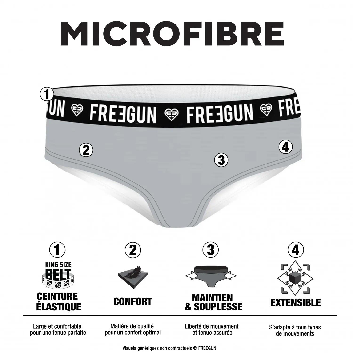 Pack Surprise de 3 Boxers microfibre femme 4/4