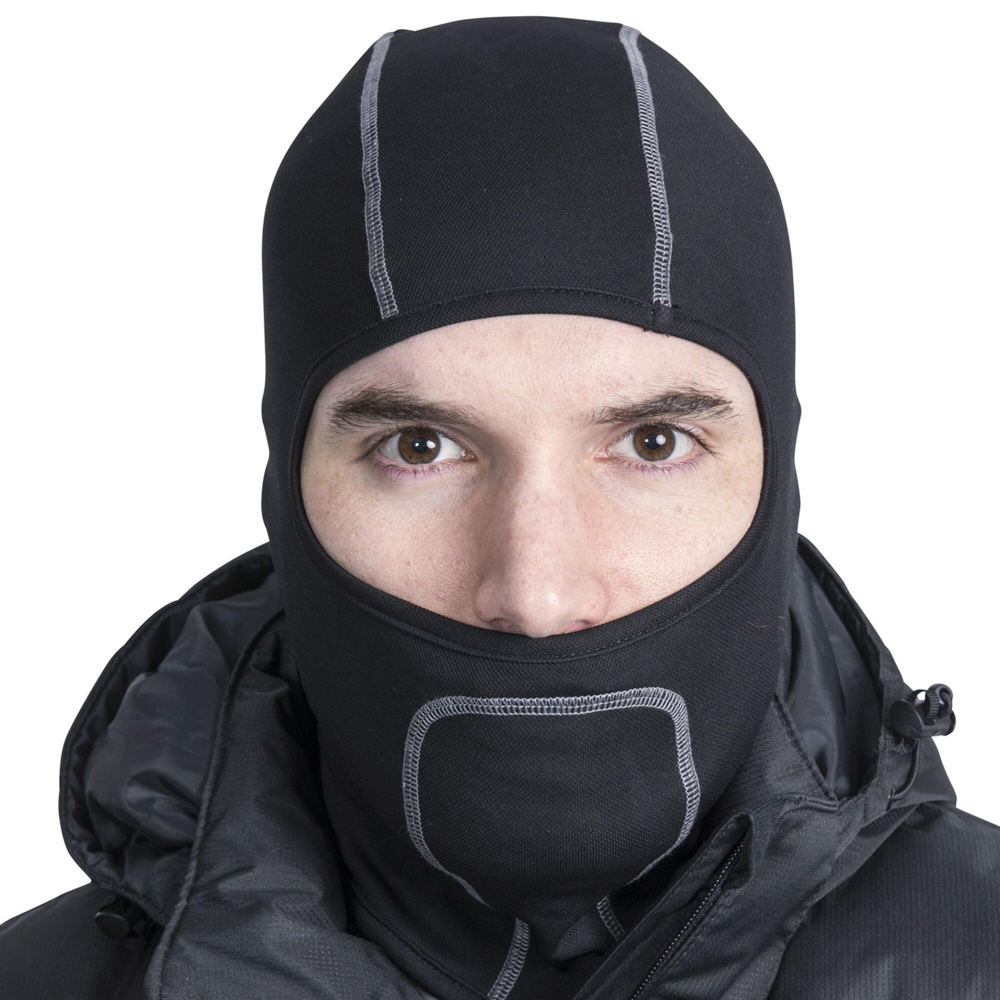 Unisex Moulder Winter Sturmhaube Damen und Herren Schwarz 2/4