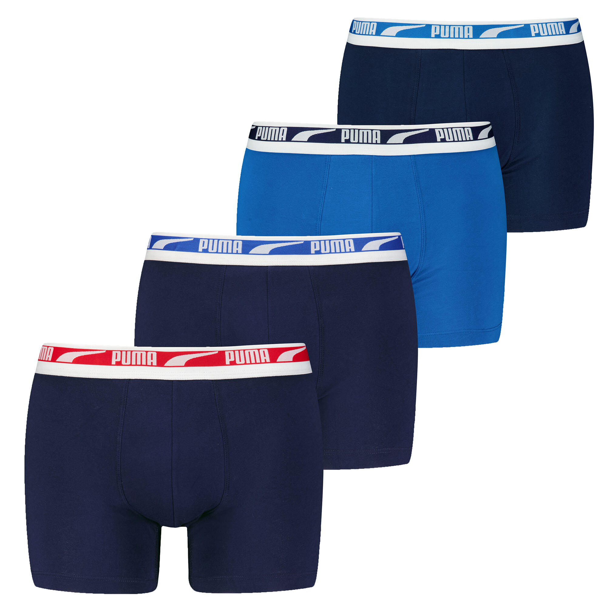 PUMA Boxershort Herren 4er Pack Figurbetont-Everyday Multi Logo Boxer 4P