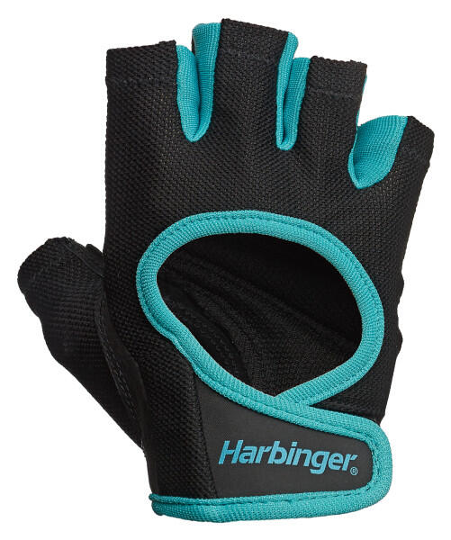 HARBINGER Guantes de fitness para mujer - azules - Talla L