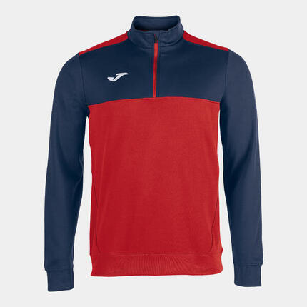 Sweat-Shirt Football Homme Joma 1/2 Cremallera Winner Bleu Roi