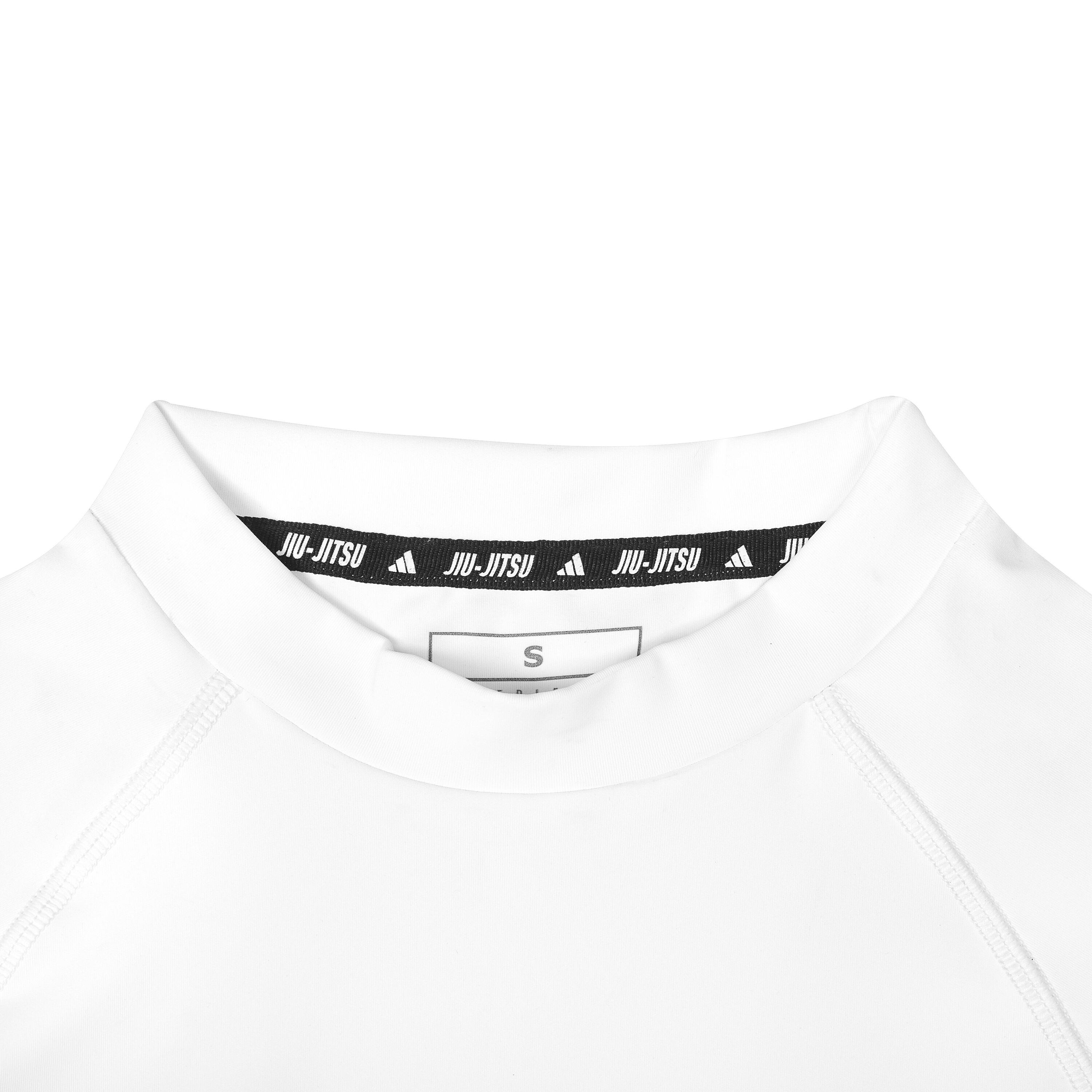 Rashguard adidas blanc- judo 5/6