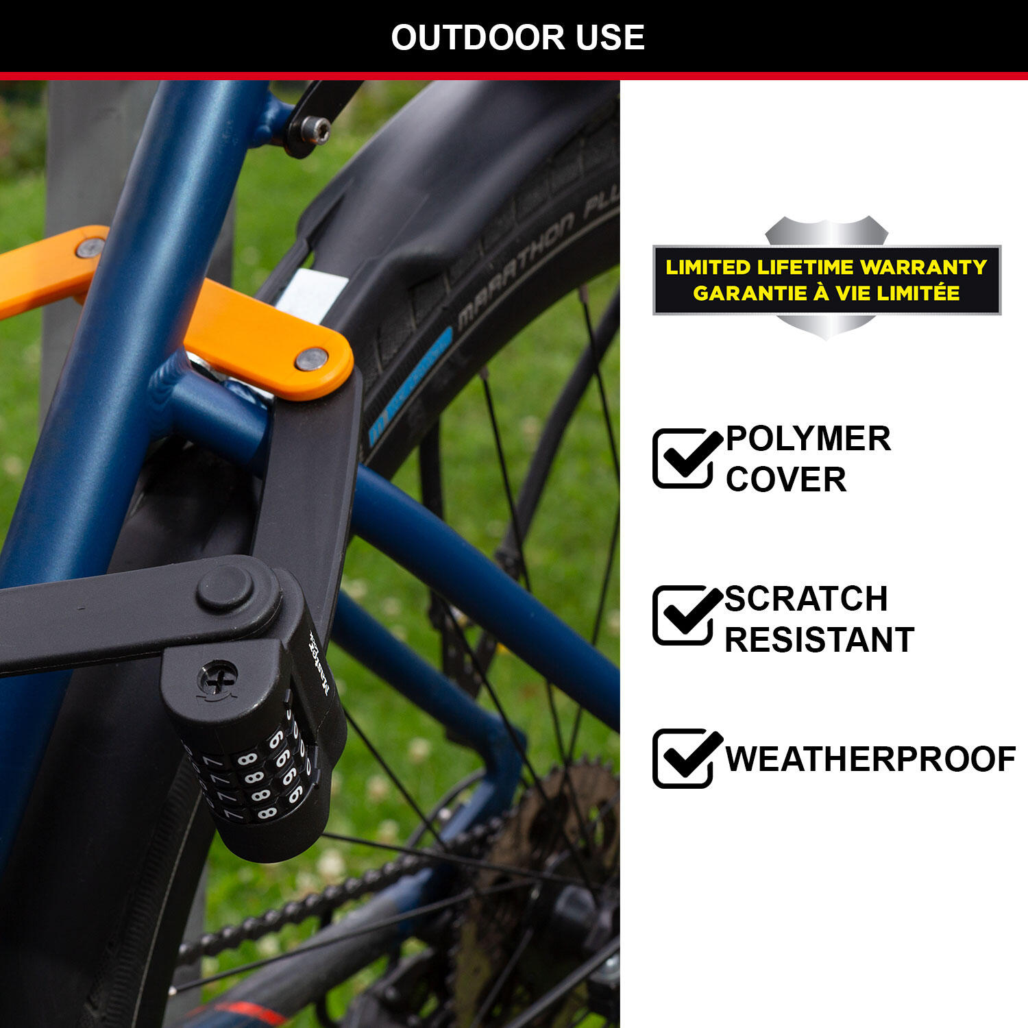 Dispositivo antifurto pieghevole Master Lock 5/7