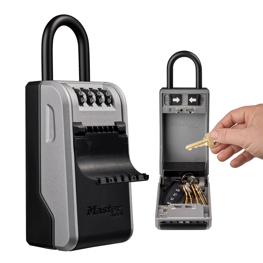 Key Safe with new innovative design, Shackle, Large Capacity, High Security