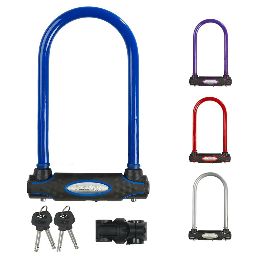 Sold Secure Bike D Lock, Key, 210 x 110 mm