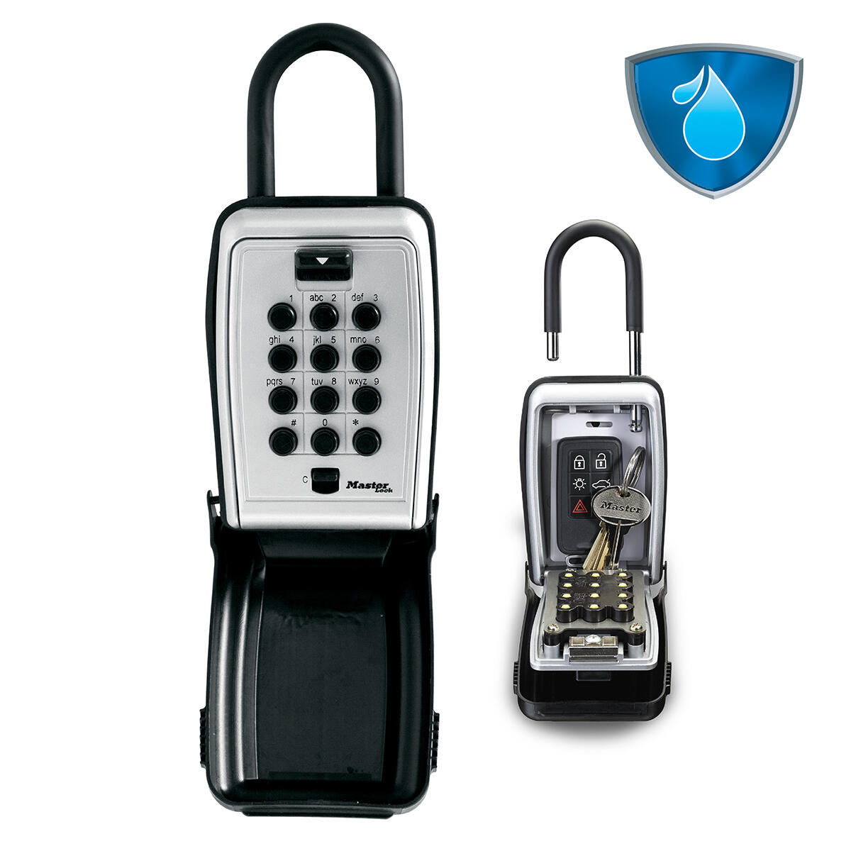 Master Lock - Boite À Clés Sécurisée [boutons Poussoirs] [avec Anse] - Cadenas - Gris - Taille Unique - Decathlon