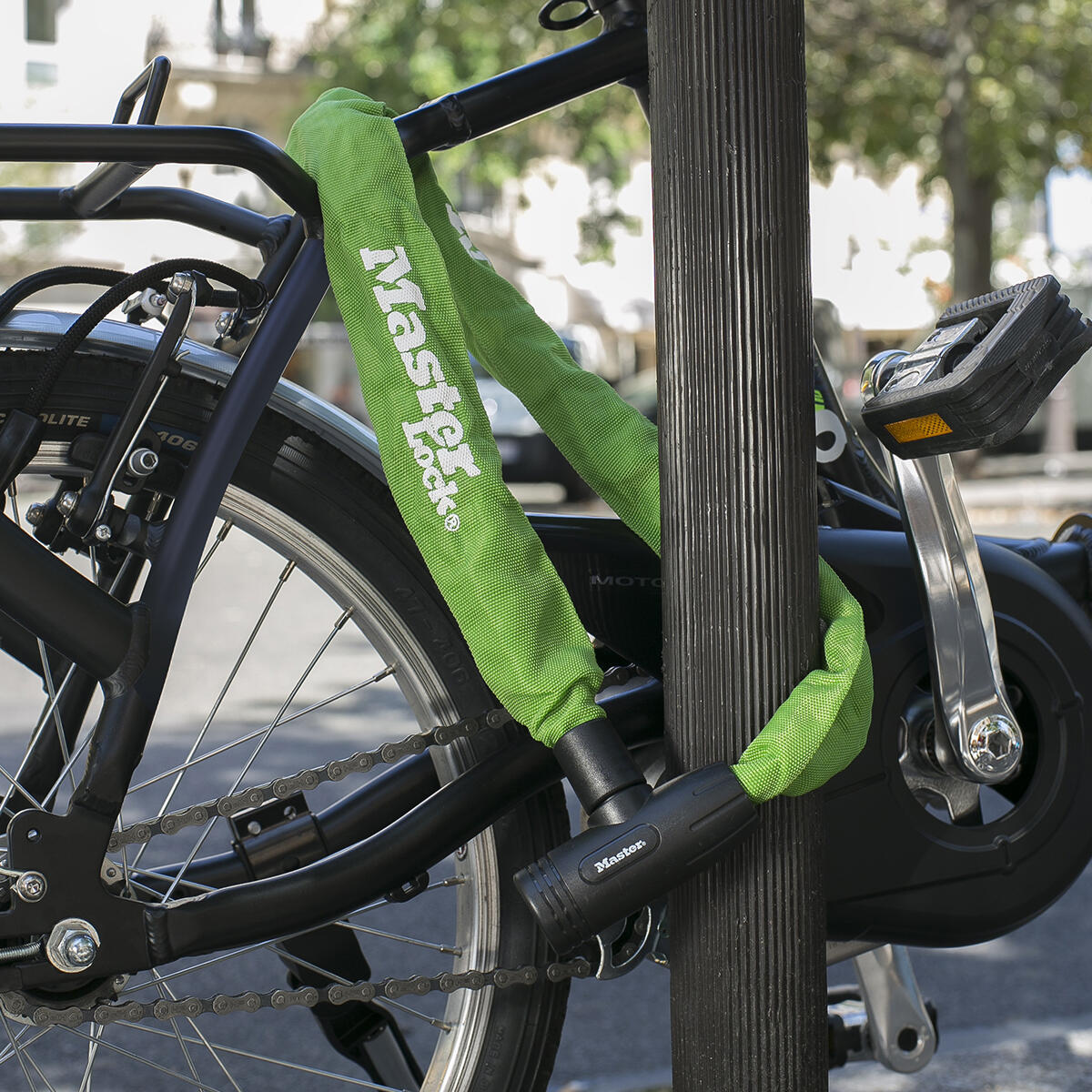 Fahrradschloss Stahlkettenglied [mit Schlüssel] [90 cm Kette] 8391EURDPROCOL 5/6