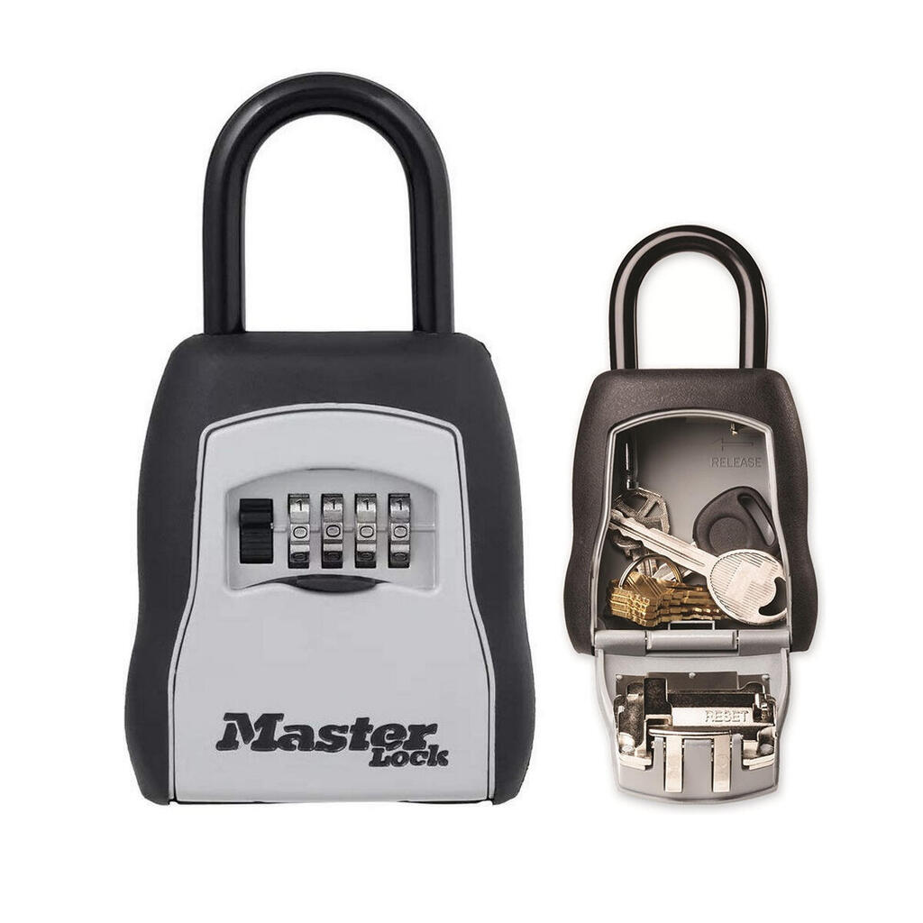 Portable Key Safe [Medium size] [Outdoor] - 5400EURD - Key Lock Box with shackle
