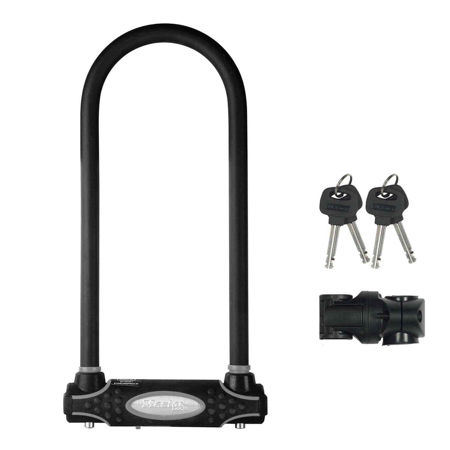 Master Lock - Antivol Vélo U [a Clé] [support De Vélo Universel] [antivol Certifié] [xl] - Antivol - Noir - Taille Unique - Decathlon