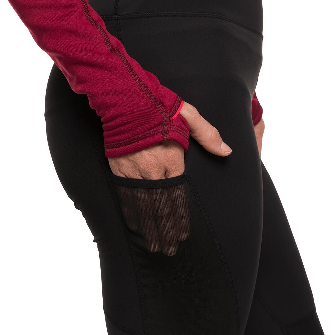 Leggings para Mujer Trangoworld Scafell Negro/Negro 6/7
