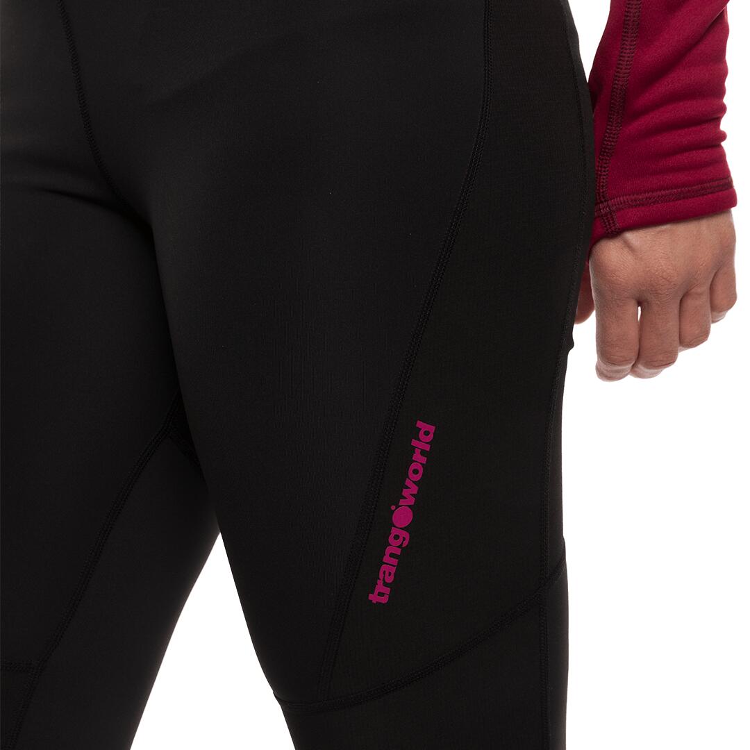 Leggings para Mujer Trangoworld Scafell Negro/Negro 7/7