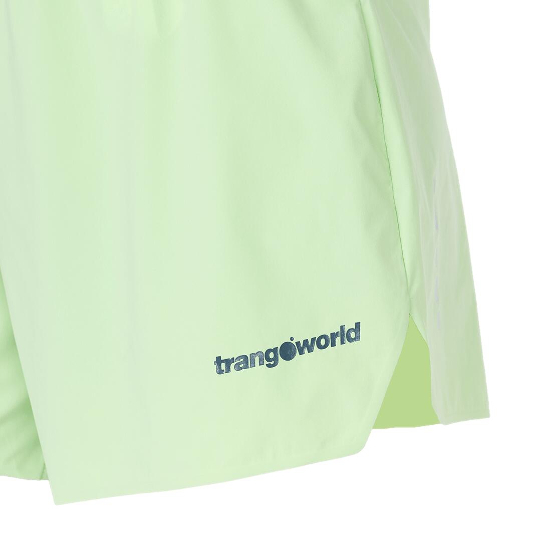 Pantalones cortos de Trail Running para Mujer Trangoworld Larues Verde/Azul 2/2