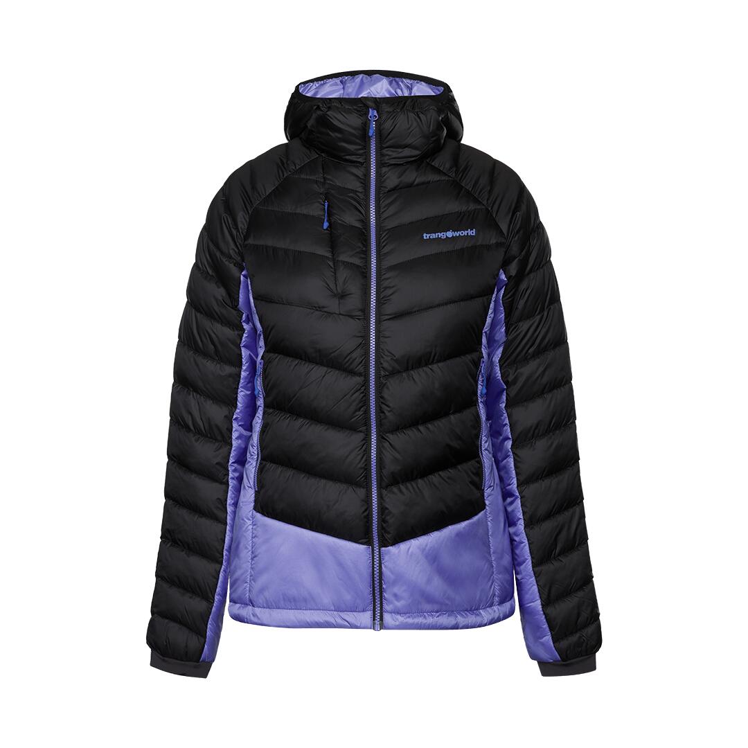 TRANGOWORLD Chaqueta acolchada para Mujer Trangoworld Rulhe Negro/Morado/Gris
