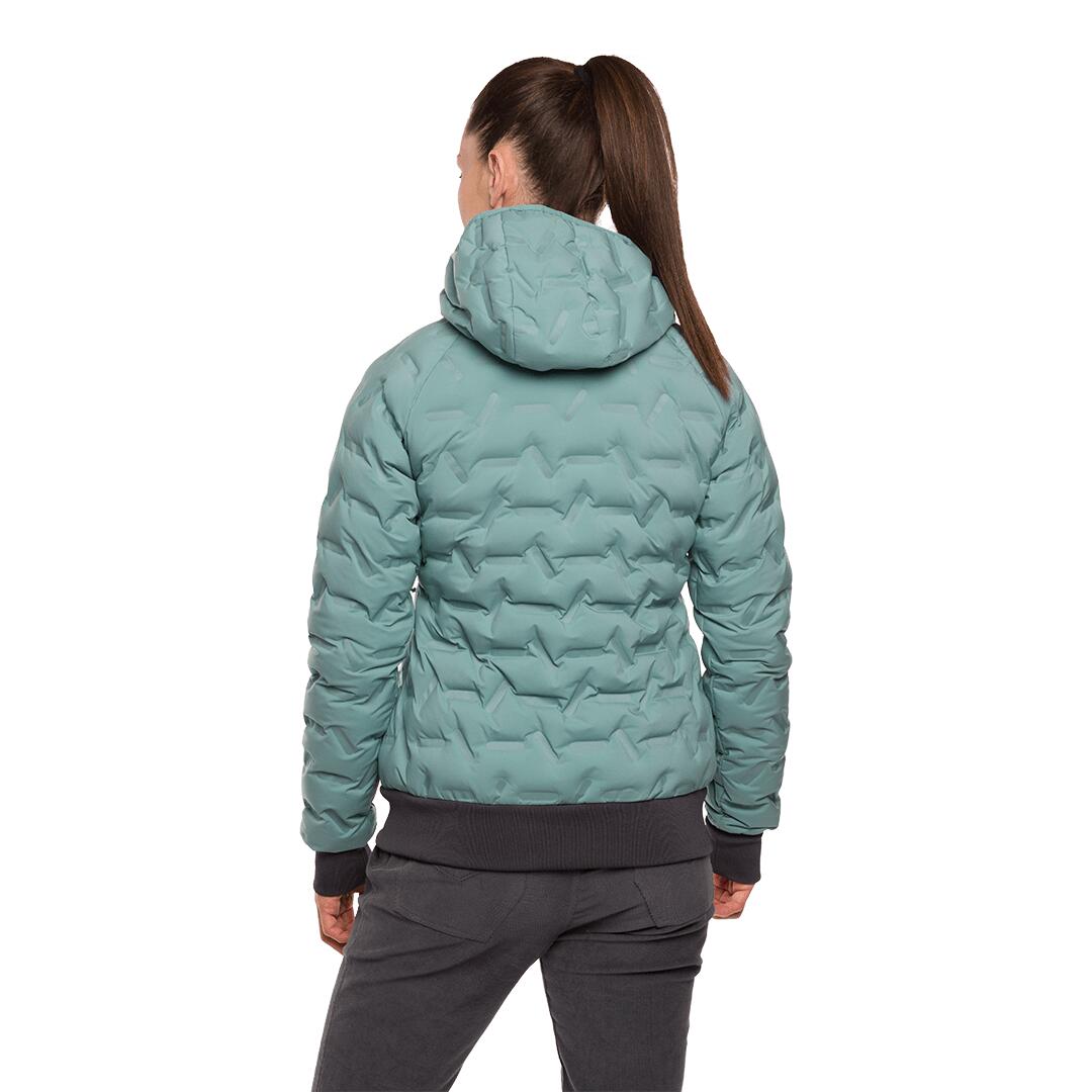 Plumífero para Mujer Trangoworld Alinda st Azul/Gris 160g 600cuin 3/6