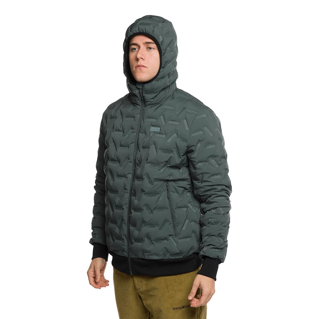 Plumífero para Hombre Trangoworld Teos st Gris/Negro 180g 600cuin 6/7