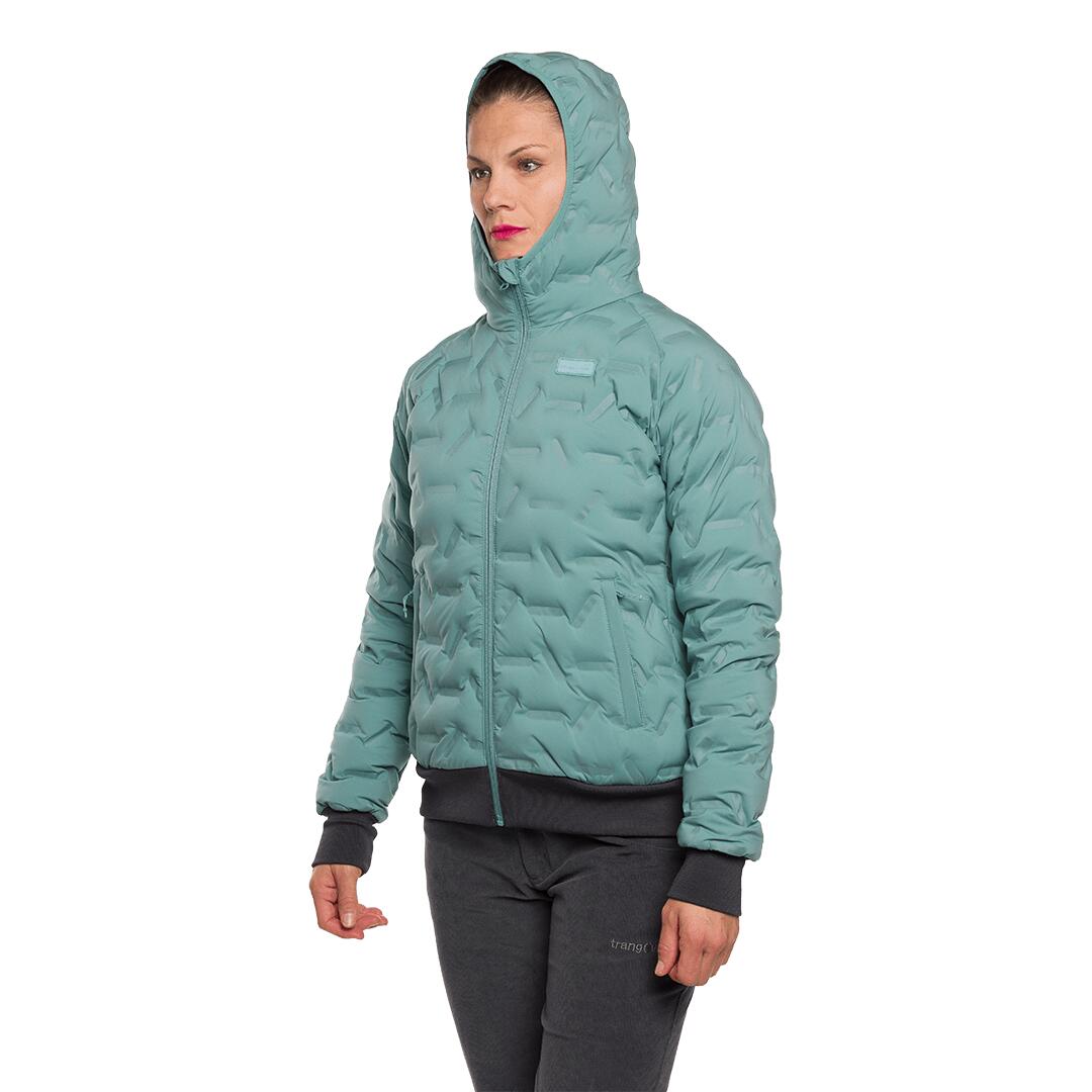 Plumífero para Mujer Trangoworld Alinda st Azul/Gris 160g 600cuin 6/6