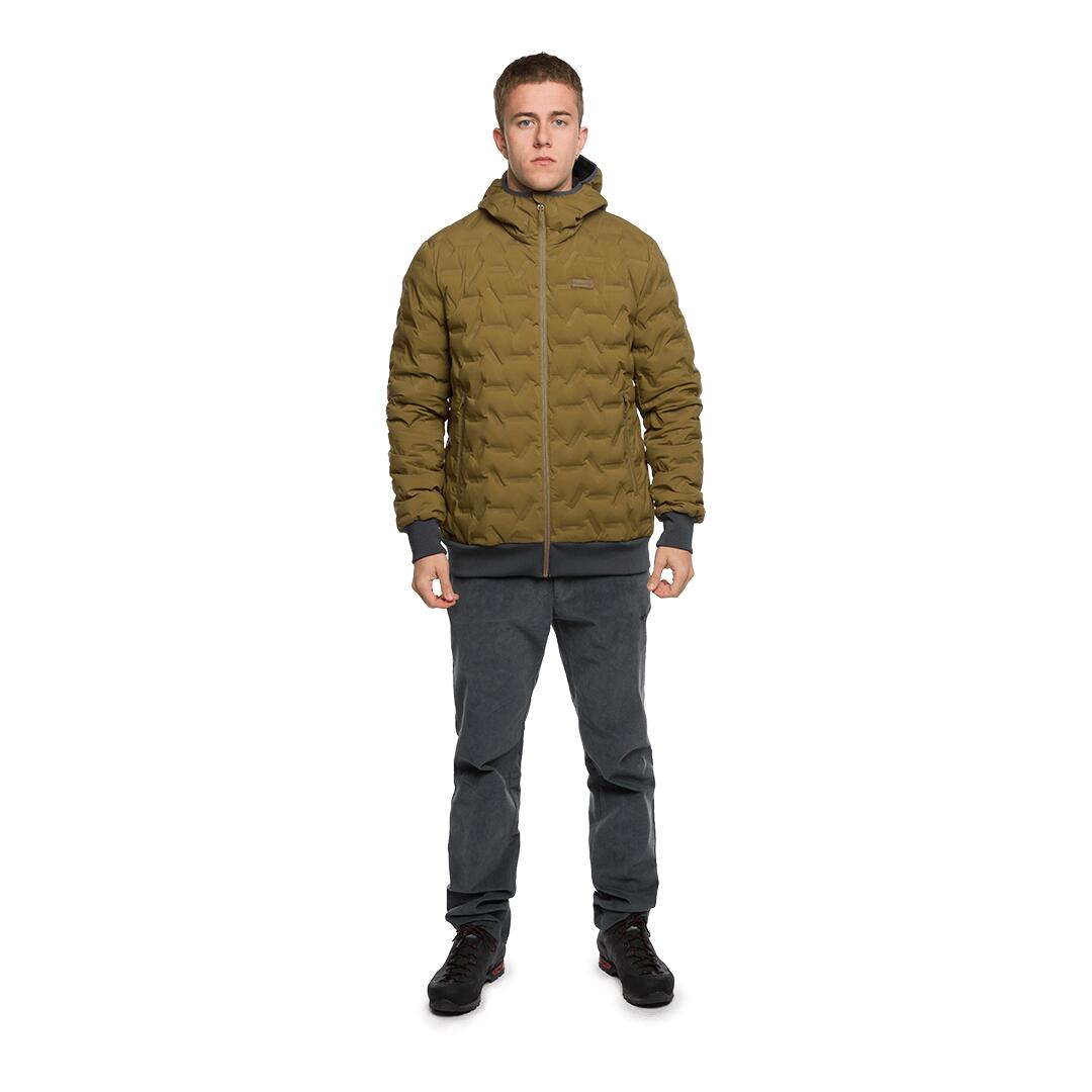 Plumífero para Hombre Trangoworld Teos st Marrón/Gris 180g 600cuin 6/7