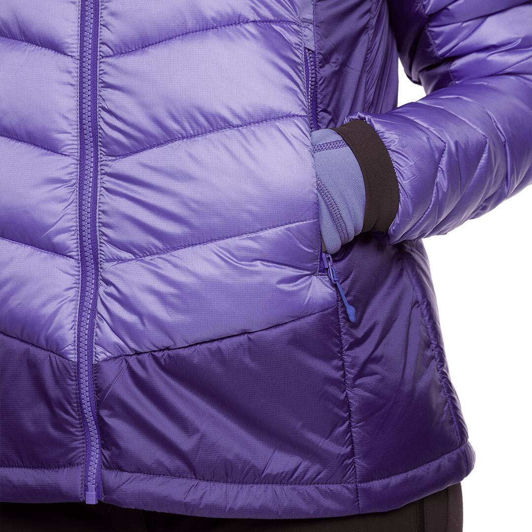 Chaqueta acolchada para Mujer Trangoworld Rulhe Morado/Azul/Gris 6/7