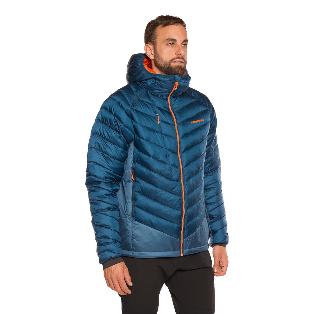 Plumífero para Hombre Trangoworld Medel Azul/Azul/Naranja 3/7