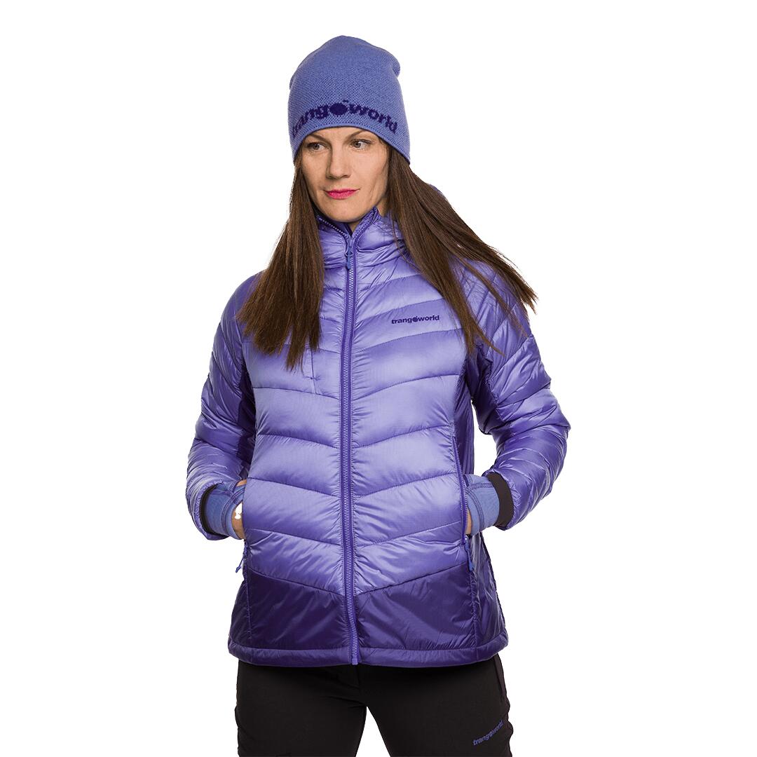 Chaqueta acolchada para Mujer Trangoworld Rulhe Morado/Azul/Gris 2/7