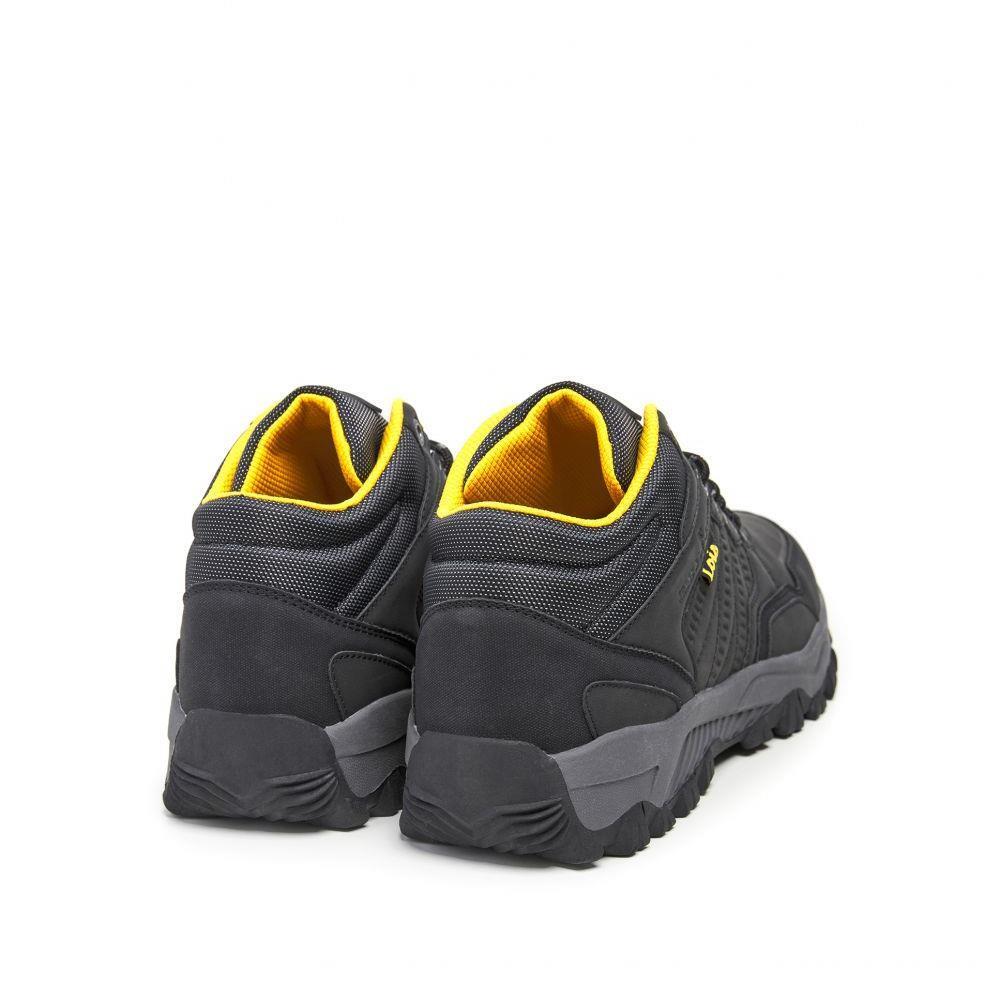 Zapatillas Deportivas Abotinadas Hombre Lois  64393 Negras con Cordones 3/5