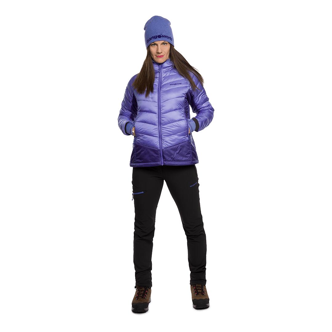 Chaqueta acolchada para Mujer Trangoworld Rulhe Morado/Azul/Gris 5/7