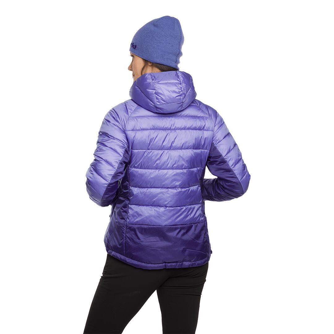 Chaqueta acolchada para Mujer Trangoworld Rulhe Morado/Azul/Gris 3/7