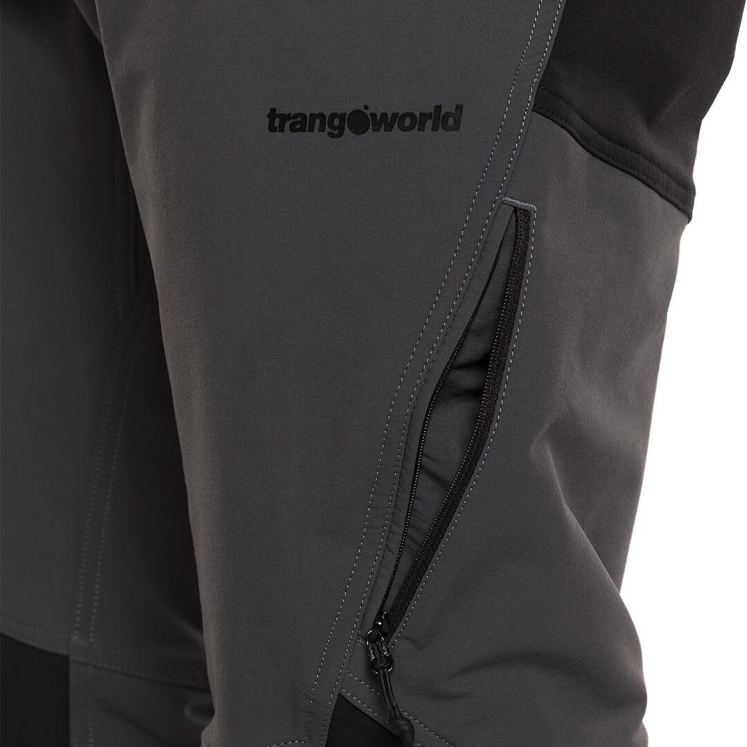 Pantalón para Hombre Trangoworld Rovek dr Gris/Negro 6/7