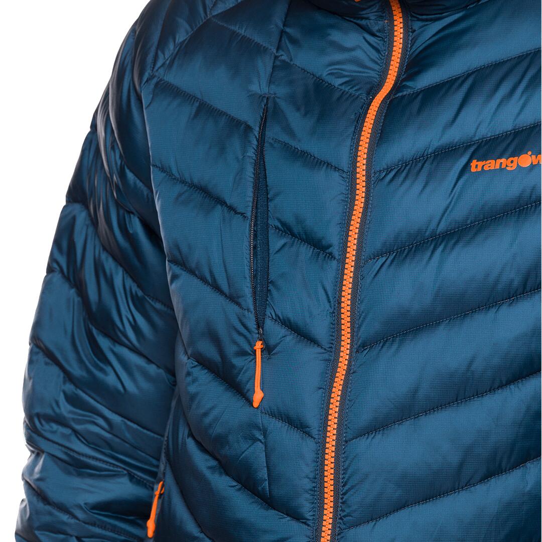 Plumífero para Hombre Trangoworld Medel Azul/Azul/Naranja 7/7