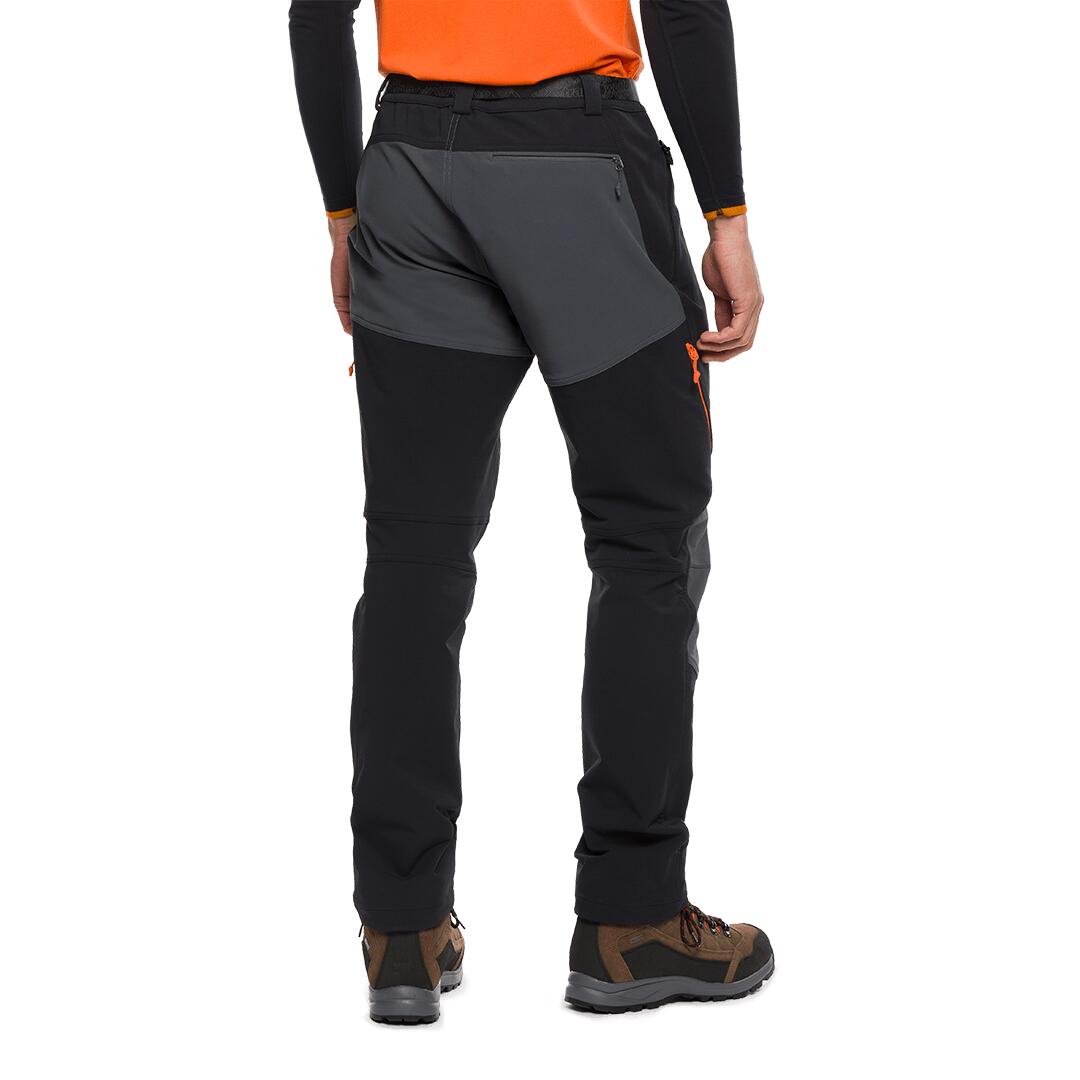 Pantalón para Hombre Trangoworld Rovek dr Negro/Gris protección UV+30 3/7